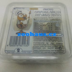 Cvrček krátkokřídlý - Grillodes sigillatus micro, krabička cca 150ks