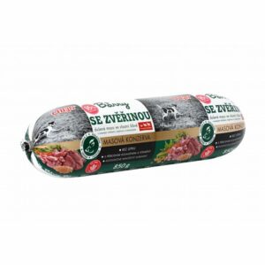BARRY se zvěřinou, zeleninou, ovesnými vločkami, kopřivou a rozmarýnem, 850 g