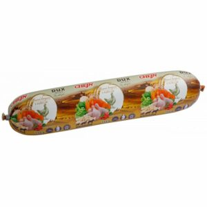 DUX MENU s kuřecím, zeleninou a malinami, 710 g