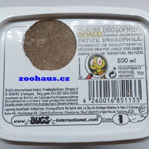 Drosophila melanogaster - Octomilka obecná malá 500 ml